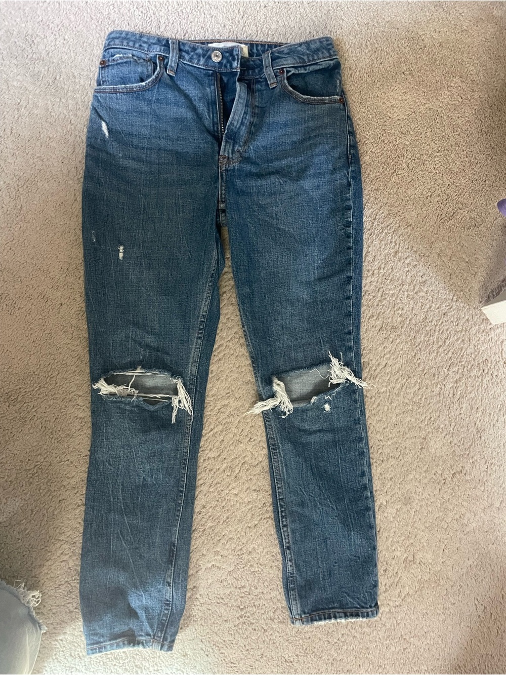 Abercrombie curve love skinny high rise